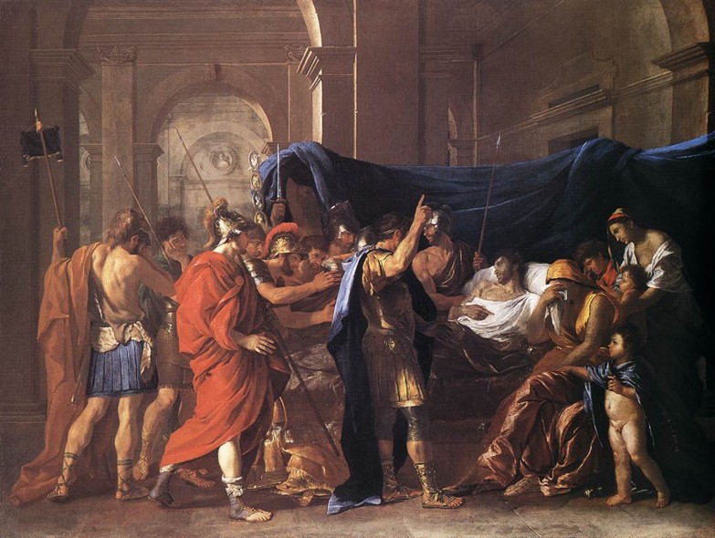 Di Nicolas Poussin - ru:Image:Germanicus.jpg