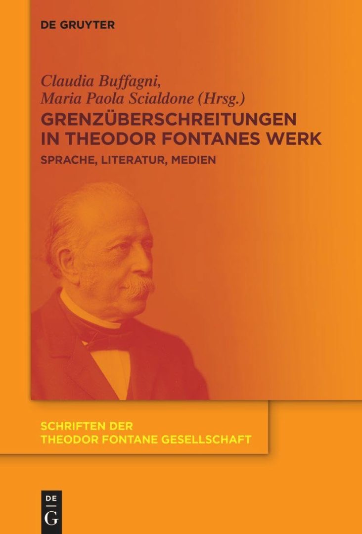 Copertina pubblicazione Grenzüberschreitungen in Theodor Fontanes Werk. Sprache, Literatur, Medien