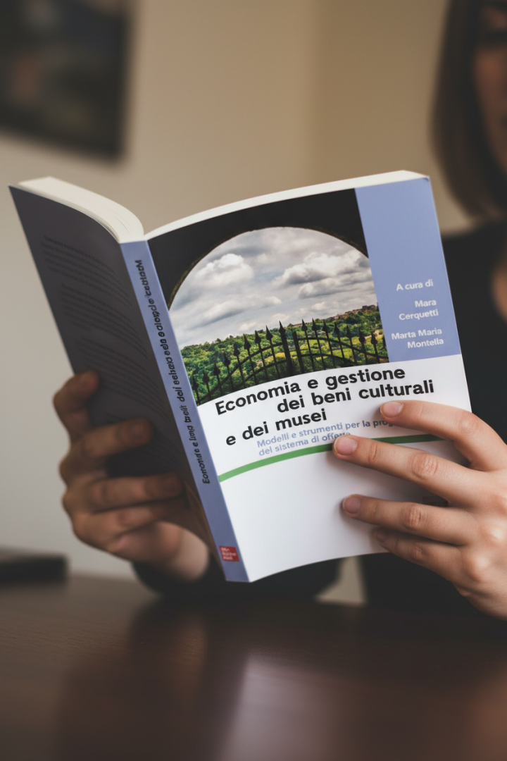un persona legge il manuale