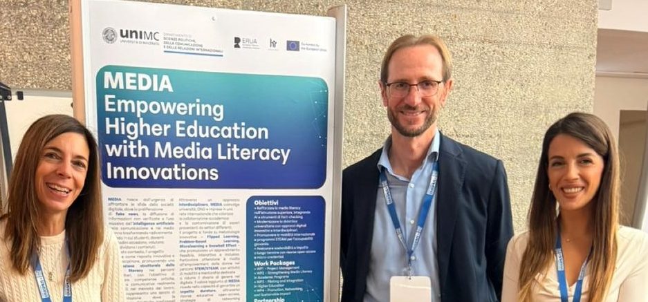 Team UniMc a Roma per la presentazione dei progetti Indire