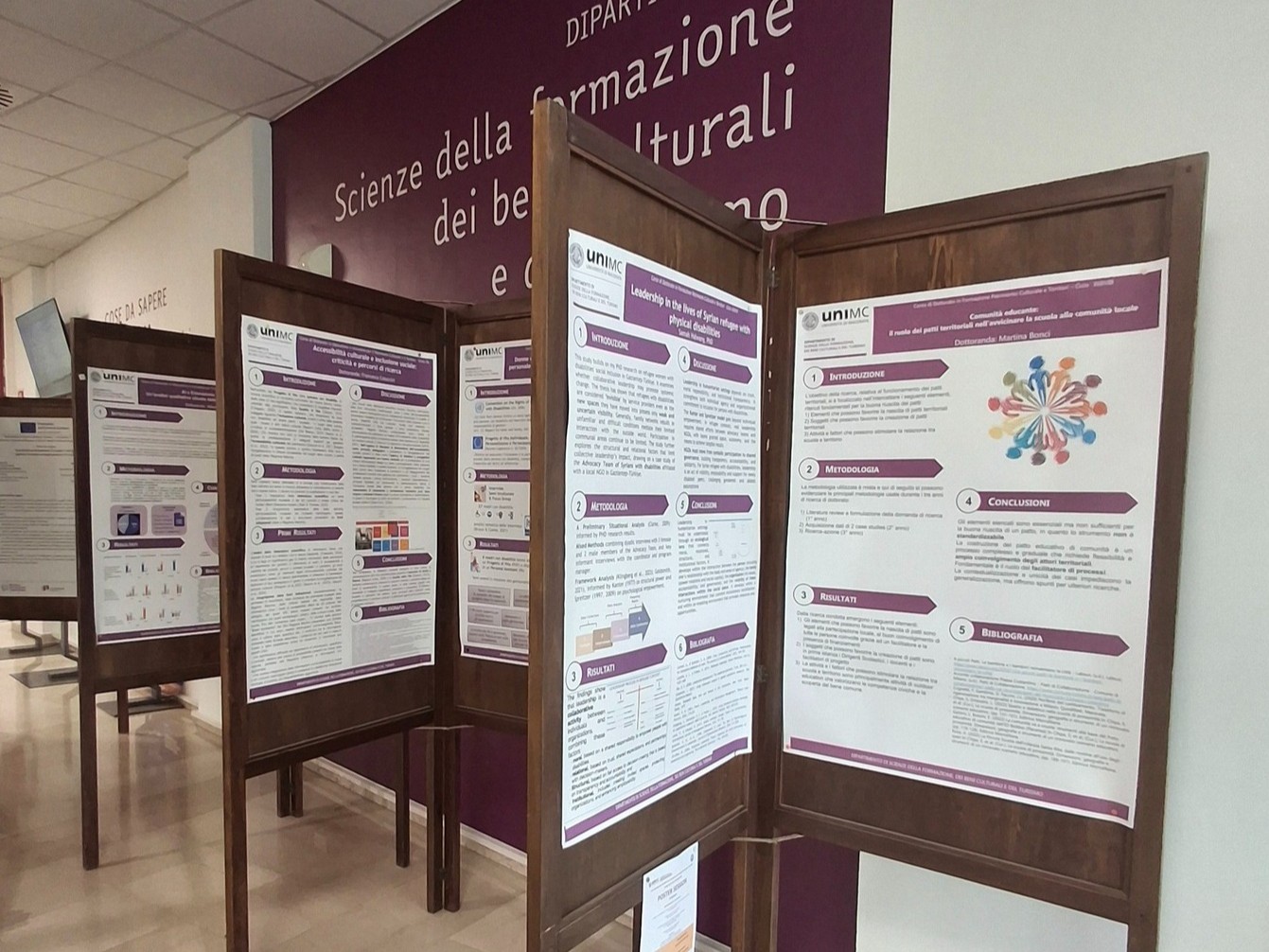 Dall’arte del Crivelli ai movimenti femministi: la ricerca dei giovani studiosi UniMc si racconta attraverso i poster