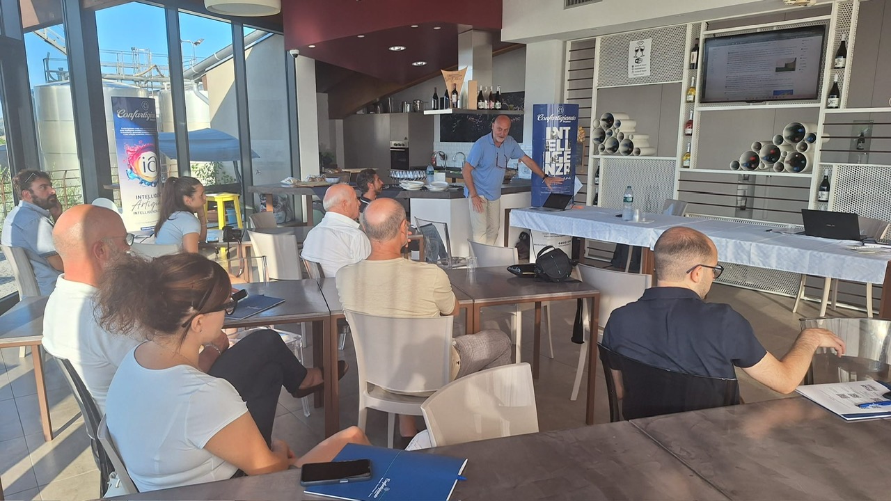 un momento dell'incontro di presentazione